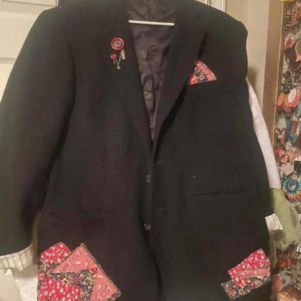 Blazer hand made embellishments